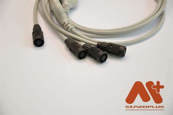 Kompatibles Valenta Mn-08 7 Blei Holter EKG Kabel