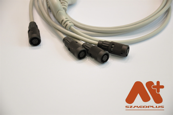 Kompatibles Valenta Mn-08 7 Blei Holter EKG Kabel