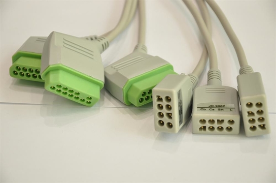 Kompatible ECG geduldige Führung JC-906PA Nihon Kohden Kabel-6